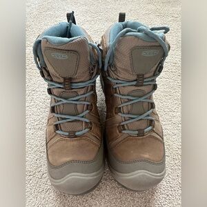 Keen Tan and Gray Outdoor Boots